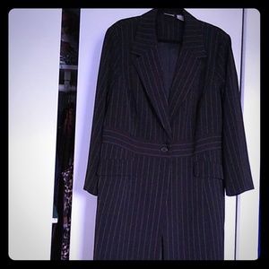 I'm selling a 3/4 black pinstripe Blazer